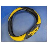 Black Yellow Steering Wheel Cover