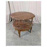 Two Tier Round Accent Table