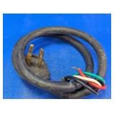 36-Inch 3-Prong Power Cord with Eyelet Terminals
