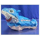 Inflatable Blue Shark Pool Float for Kids