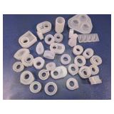 Lot of Geometric Jewelry Rubber Molds