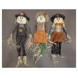 Decorative Fall Scarecrow Dolls