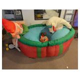 Airblown Animated Pool Time Inflatable