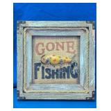 Gone Fishing Wall Decor