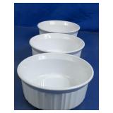 White Ceramic Ramekins Set