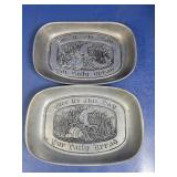 Wilton Armetale Bread Serving Trays