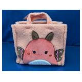 Pink Plush Character Tote Bag