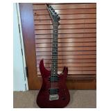 Jackson Dark Metallic Red Electric Guitar