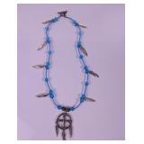 Dreamcatcher Pendant Feather Accent Necklace