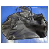 Lagerfeld Faux Leather Travel Duffle Bag