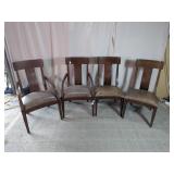 Amish Style Dining Chair Set