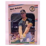 2ND YR CARD 1988 FLEER MARK MCGWIRE