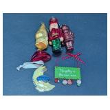 Nutcracker & Novelty Christmas Ornaments Lot