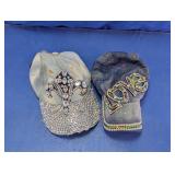 Rhinestone Denim Fashion Caps