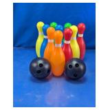 Plastic Bowling Pin Set