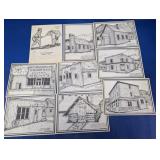 Three Valley Gap Ghost Town Art Prints Series 1