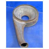 Cast Iron Industrial Funnel / Machinery Component