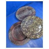 Decorative Patterned Plates Lot