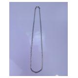 925 Sterling Silver 22" Medium Curb Link Necklace