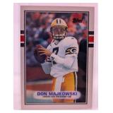 ROOKIE CARD 1989 TOPPS DON MAJKOWSKI