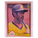 EARLY CARD 1982 DONRUSS HOF OZZIE SMITH