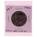 1976-D U.S. Kennedy Bicentennial Half Dollar M