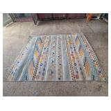 Pastel Geometric Area Rug