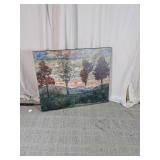 Autumn Landscape Canvas Wall Art