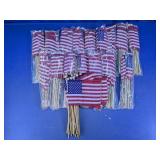 Small Handheld American Flags