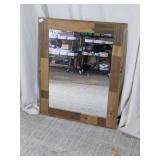 Wood Framed Wall Mirror