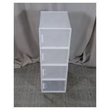 Stackable Clear Plastic Shoe Storage Boxes