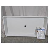 Folding Ice/Cooler Table with Skirt