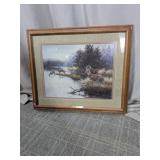 Framed "Water Edge" Art Print