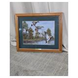 Framed "In Flight" Art Print