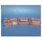 Mini Glass Train Set