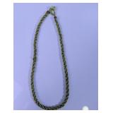 Green Beaded Necklace