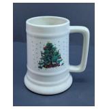 Christmas Tree Ceramic Stein Mug