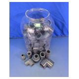 Assorted PVC Conduit Fittings