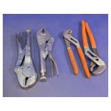 Locking Pliers & Tongue Groove Pliers
