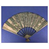 Metal Fan Shaped Wall Decor