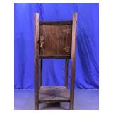 Vintage Style Wooden Cabinet Plant Stand