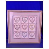 Framed Love Quote Wall Art