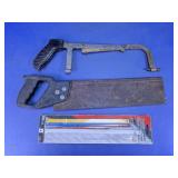 Hand Saw and Hacksaw Tool Assortment