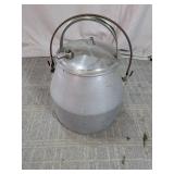 Vintage McCormick-Deering Aluminum Milker Pail