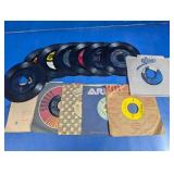 Vintage 45 RPM Vinyl Records Collection Lot