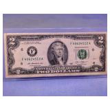2013 Series $2 Federal Reserve Note