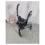Carex 3-Wheel Folding Mobility Walker