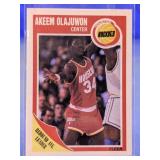 1989 FLEER HOF AKEEM OLAJUWON CARD