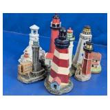 Assorted Miniature Lighthouse Figurines