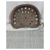Vintage Cast Iron Tractor Seat